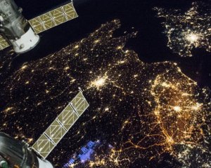 NASA опубликовали фото Западной Европы из космоса