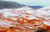 Снег в пустыне Сахара выпал впервые за последние 37 лет