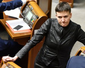 Савченко заявила про політичний проект
