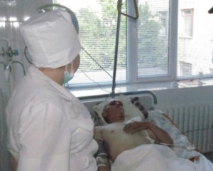 &quot;Забыл вкус шампанского&quot;  - признался раненый украинский боец в госпитале
