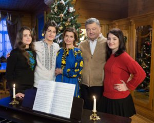 Порошенко привітав українців із Різдвом Христовим