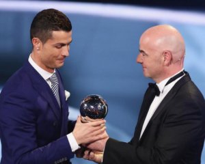 Роналду назвали лучшим футболистом прошлого года