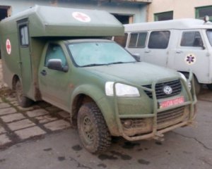 Військових рятуватиме спеціальний санітарний автомобіль