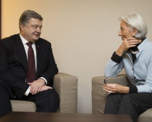 Порошенко рассказал о сотрудничестве с Международным валютным фондом