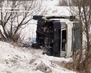 Перекинувся автобус із паломниками: 7 постраждалих