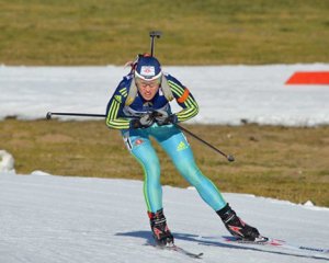 Українська біатлоністка завершила з медаллю стартову гонку ЧЄ