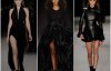 Черная роскошь: стилист Леди Гаги создал сексуальные платья из кожи и бархата