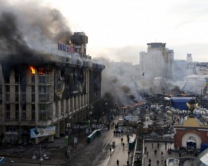 Три роки тому горів Будинок профспілок: відео