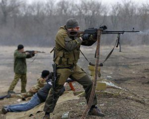 Боевики из &quot;Градов&quot; обстреляли Водяное