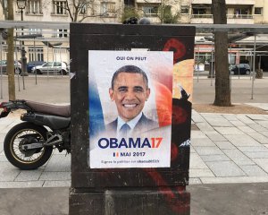 Обаму хотят избрать президентом Франции