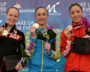 Украинка завоевала 2 золота Мировой серии по синхронному плаванию