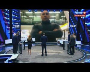 Кива выступил на российском телевидении
