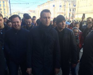 В Москве задержали Навального