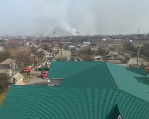 Пожежу в Балаклії майже загасили