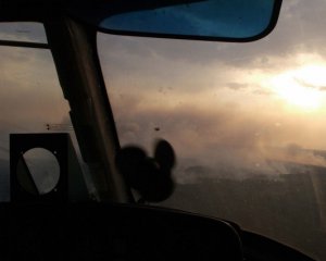 Авария вертолета под Краматорском: в сети появилось видео с места трагедии