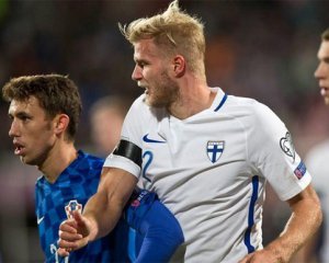 Два ключові гравці збірної Фінляндії не зіграють проти України