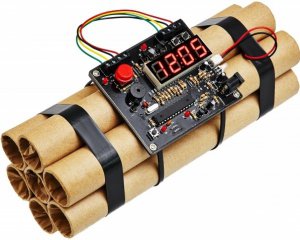 Изобрели будильник, который имитирует взрывчатку