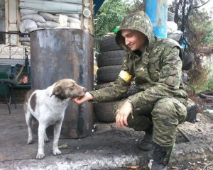 У АТО зняли відеоролик про тварин, які служать бійцям