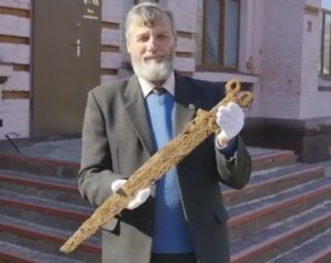 Нашли меч скифов возрастом 2,5 тыс. лет