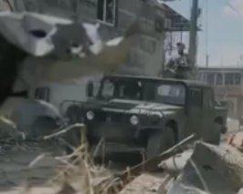 Показали, как американские Humvee чувствуют себя в боях на Донбассе