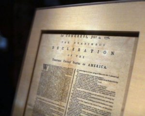 Знайшли старовинну копію американської Декларації незалежності