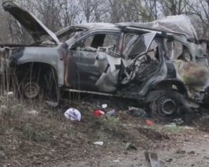 Оприлюднили відео з місця підриву авто місії ОБСЄ