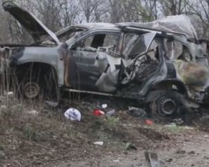 Обнародовали видео с места взрыва авто миссии ОБСЕ
