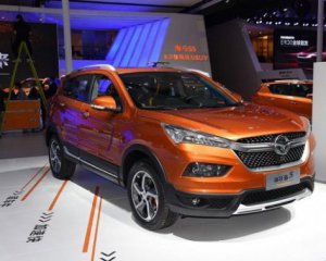 Показали новый кроссовер Zotye T300