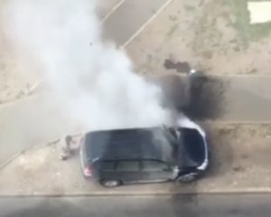 В Киеве активистке сожгли автомобиль