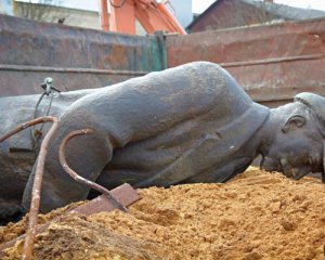 Знесли останній пам'ятник Леніну