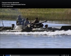 &quot;Речная флотилия&quot;: военные учатся на технике преодолевать воду