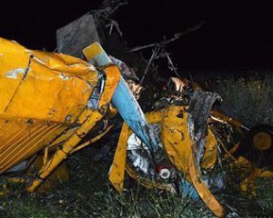 Самолет разбился во время испытательного полета