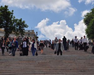 Порошенко назвав реставрацію Потьомкінських сходів в Одесі їх другим народженням