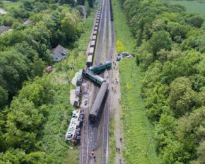 Аварія на залізниці: з&#039;явилися версії зіткнення