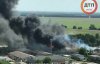 Под Киевом горят склады с топливом