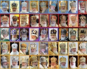 &quot;55 відтінків скрєпності&quot;: користувачі висміяли колекцію головних уборів патріарха Кирила