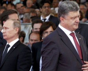 Путін похвалив Порошенка у прямому ефірі російського ТБ