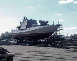 На воду спустили третий катер &quot;Гюрза-М&quot; для украинского флота