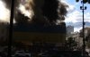 На Хрещатику виникла масштабна пожежа