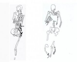 Обнаружили скелеты людей с отрезанными руками и ногами