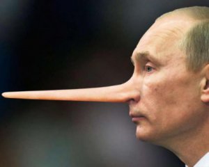 Путина поймали на очередной лжи об Украине