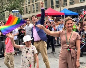 Джастин Трюдо принял участие в параде за права ЛГБТ