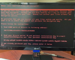 Під вірусну атаку Petya.a. потрапили комп'ютери Кабінету міністрів, банки, компанії та сайти