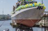 На воду спустили третий бронекатер "Гюрза-М" для украинского флота
