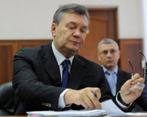 Янукович відмовився від участі у судовому процесі
