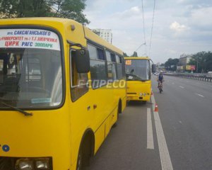 У столиці не розминулися дві маршрутки: є постраждалі