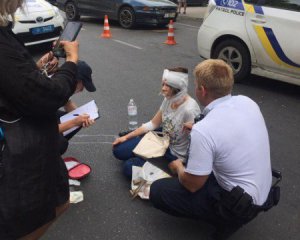 Полицейские сбили женщину в центре города