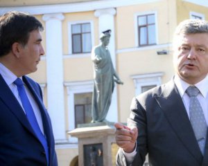 Саакашвили: Порошенко стал персона нон-грата на Западе