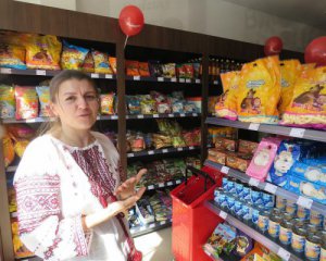 Украинка открыла магазин украинских товаров в Польше