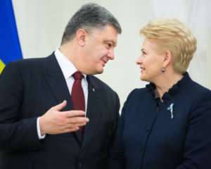 Отмененая встреча Порошенко с президентом Литвы оказалась фейком